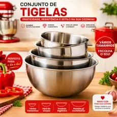 Bowl Alumínio 6.8L Bacia Redonda Tigela Multiuso Cozinha Pote Confeitaria Alimentos Resistente