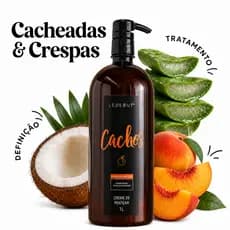 Creme De Pentear Ativador leavein Cachos Ledebut - 1 Litro Promoção Cachos