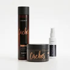 Kit Cachos Oferta com Shampoo, Máscara e Reparador de Pontas - Ledebut