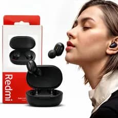 Fones de ouvido Bluetooth sem fio Redmi Air Dots 2, tecnologia TWS (True Wireless Stereo), cancelamento de ruído