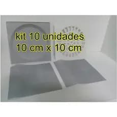 Tela Para Ralo de Banheiro 10 x 10 cm - Fibra de Vidro