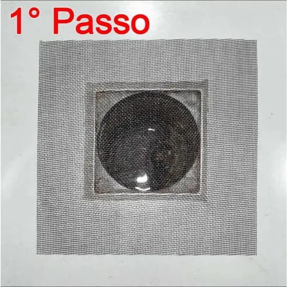 Tela Para Ralo de Banheiro 10 x 10 cm