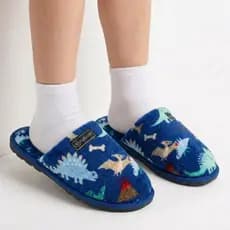 Pantufa Menino Infantil Pelúcia Chinelo de Quarto Forrado Por Dentro Confortável - Promoção !