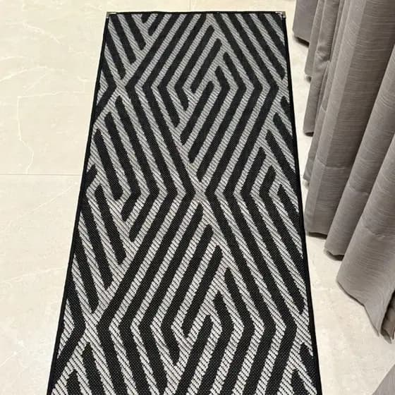 Tapete Antiderrapante ideal para cozinha Sisal 1,80m x 0,66m com ponteira 100% antiderrapante