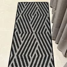 Tapete Antiderrapante ideal para cozinha Sisal 1,80m x 0,66m com ponteira 100% antiderrapante