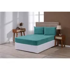 Kit Jogo De Lençol Térmico microfibra Queen Plush Soft 3 Peças com elástico 100% quentinho