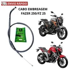 Cabo Embreagem Fazer 250 Fz25 2018 2019 2020 2021 2022 2023 2024 2025