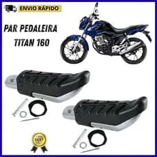 Par Pedaleira Traseira Apoio Pé CG 160 Fan Titan 160 Start