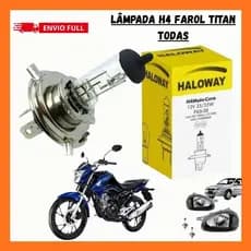Lâmpada Farol Titan Philips Halógena H4 12V 35/35W