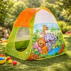 Barraca Infantil Dobrável Brinquedo  toca e tenda cabana portátil