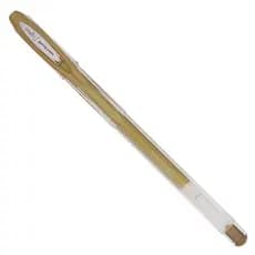 Caneta gel metálica signo 0.7mm UM-120NM Ouro Uni-Ball