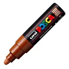 Caneta Posca PC-7M Marrom uni-ball