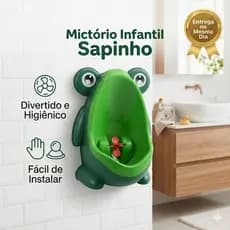 Sapinho Mictório Infantil Desfralde Penico Menino Troninho