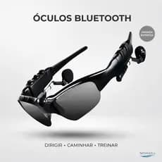 Óculos Sol Bluetooth Sem Fio Fone Ouvido Microfone Proteção