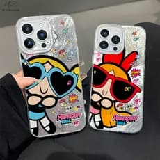 Capa Para Samsung A17 A07 A16 A15 A56 A36 A55 5G A54 A14 A05S A34 A35 A32 A13 A04E Óculos De Sol Superpoderosa Com Padrã