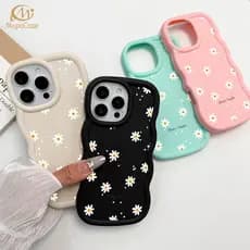 Capa Para iPhone 13 12 11 16 17 15 14 Pro Max XR 17Air XSMax Macaron Cor Silicone Caso De Telefone Crisântemo Mopo