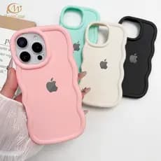 Capa Para iPhone 13 12 14 11 17 Pro Max 17Air 16 15 Xs XR Macaron Cor Apple Logotipo Caso De Telefone Mopo