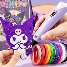 Caneta De Impressora 3D + Recarga-Brinquedo Educacional Selado E Para Crianças Artesanato Criativo DIY