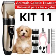 Kit 11 Máquina Profissional Para Cuidados Com Animais De Estimação , Corte De Pêlos De , Cortador Elétrico , Envio Rápid