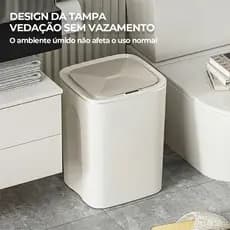 Lixeira Com Sensor Inteligente Para Casa-Automática De Grande Capacidade Cozinha E Quarto