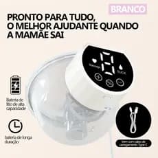 Portable Silent Electric Breast Pump – For Breastfeeding