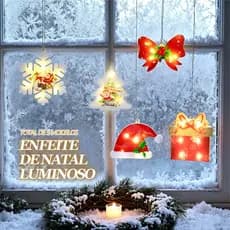 Luzes De Fadas LED Brancas Quentes (5 Opções)-Iluminação De Árvore De Natal