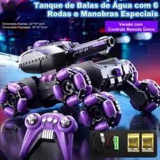 Tanque RC De Bola De Gel | Jogo De Batalha Para 2 Jogadores Brinquedo Infantil Interno E Externo