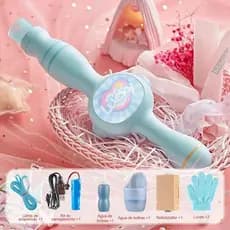 Kit De Varinha Mágica De Bolha De Fumaça LED Com Luvas | Conjunto De Brinquedos Coloridos Luz E Efeito Visual