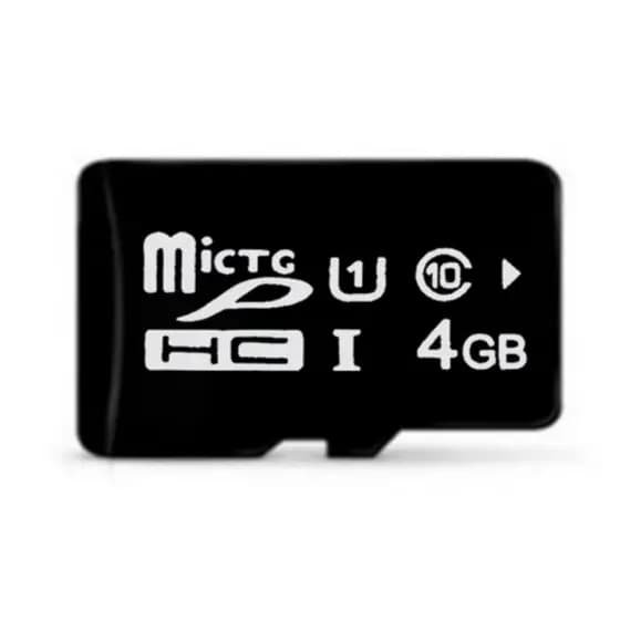 Cartão de Memória 4gb-8gb Micro SD Para Câmeras Infantis