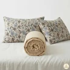Jogo Cama 2 ou 3 peças Solteiro Casal Queen King Lençol Elástico Fronha Estampada Malha 100% algodão
