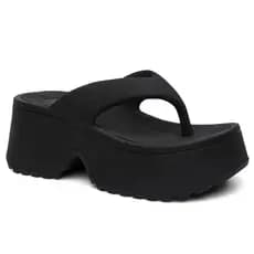 Chinelo Tamanco Feminino Nuvem Sandália Plataforma Flatform Sola Alta Promoção