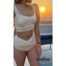 Conjunto Trancoso  Biquini Biquíni top, bikini Praia  Piscina, Biquine, Conjunto, Calcinha alta, Cruzeiro
