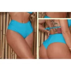 Calcinha plus size, fio duplo, levanta bumbum, cos alto praia, verão, lateral alta calcinha grande hot pant