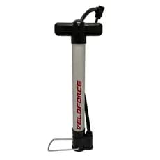 Bomba Pneu Bicicleta Oficina Alumínio Polida 320mm VeloForce Cor Prata