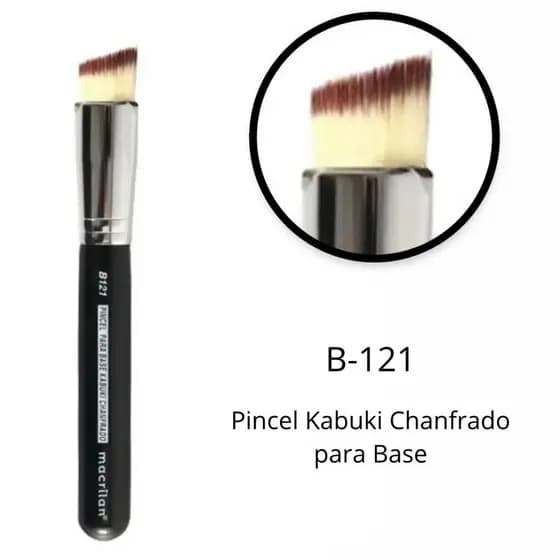 Pinceis Macrilan Diversos Modelos Linha Black Maquiagem Pincel para Olhos Boca Sombra Blush