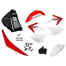 Kit Plástico crf 230 Adaptável motos nacionais xr 200 tornado bros  Amx kit roupa completo tanque banco trilha motocross