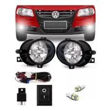 Kit Farol Milha Similar Gol Parati Saveiro G4 2005 A 2008 + Cortesia