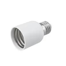 Bocal Adaptador Ampliação Soquete E27 Para E40 Branco