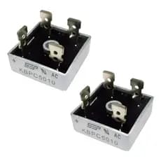 Kit 2 Diodos Ponte Retificadora Kbpc5010 50a 1000v