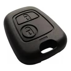 Capa Chave Frontal Peugeot 206 207 Citroen C3 Botão Telecomando