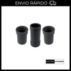 Kit Emenda 2 Luvas + 1 Conector Para Mangueira Saida Agua