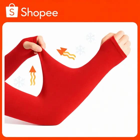 Kit 2 Pares ou 1 Par Manguito Proteção Solar UV Fina Braço Seda Masculina Feminina Respirável 40cm