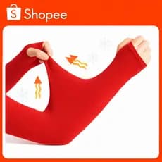 Kit 2 Pares ou 1 Par Manguito Proteção Solar UV Fina Braço Seda Masculina Feminina Respirável 40cm