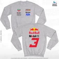 Moletom Gola Careca F1 Novo Número Verstappen #3 Red Bull 2026 - Coleção Magic Racing