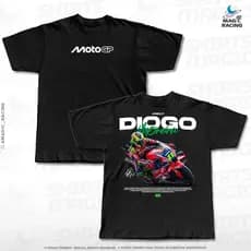 Camiseta MotoGP Diogo Moreira #11 100% Algodão unissex - Magic Racing