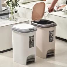 Lixeira de Pedal 15 OU 10 Litros Para Cozinha, Pia e Banheiro