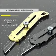 KIT 1 ou 2 Estiletes Profissional em Aço Metal Ferramenta Multiuso