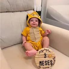 FANTASIA SIMBA REI LEÃO MACACÃO MESVERSÁRIO SIMBA REI LEÃO, FESTA DE MÊS INFANTIL, ROUPA DE BEBÊ FANTASIA TEMÁTICA