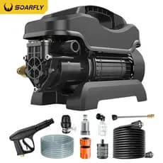SOARFLY Lavadora De Alta Pressão Profissional Com Motor De Indução 4800w Preto 127V/220V 60hz