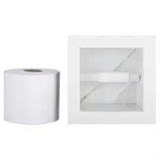 PORTA PAPEL HIGIENICO PARA BANHEIRO DE INBUTIR NA PAREDE